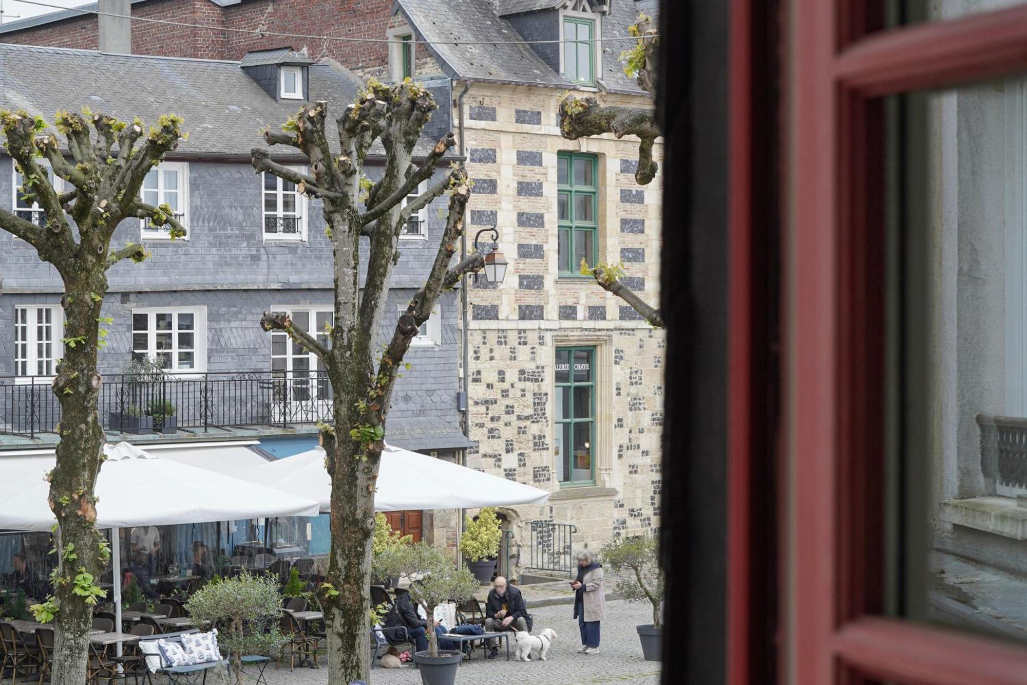 L'Absinthe Hotel Honfleur Exterior foto